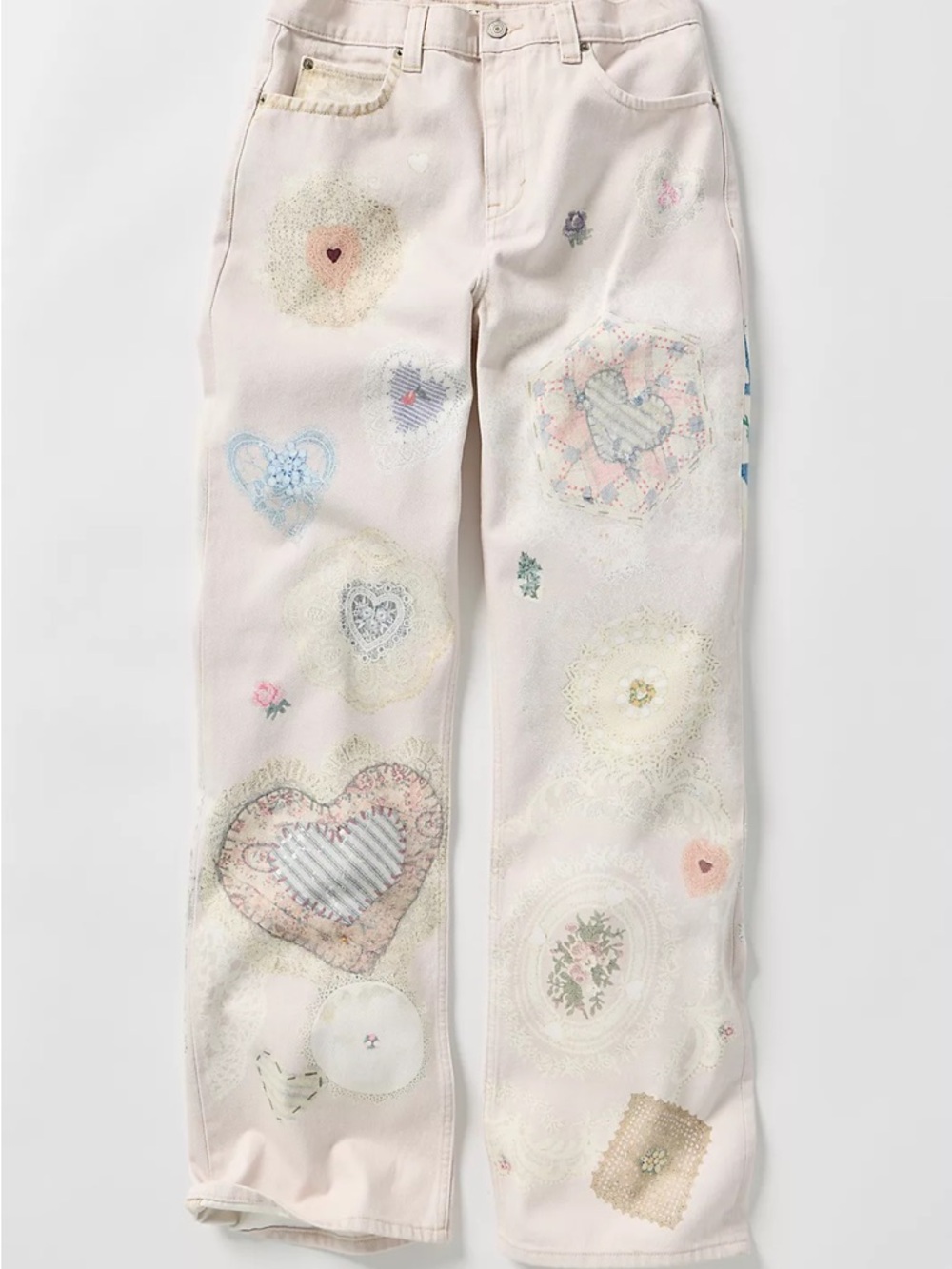 NWT We The Free Tinsley Printed Jeans/ size 27 - Picture 4 of 11